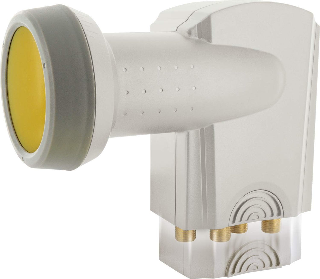 Schwaiger Sun Protect - Digitales Quad LNB (hellgrau)