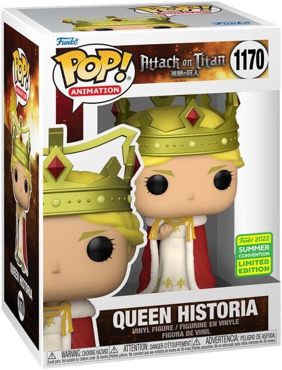 Funko Pop Animation: Attack on Titan – Queen Historia – Convention Vinyl (Exc)