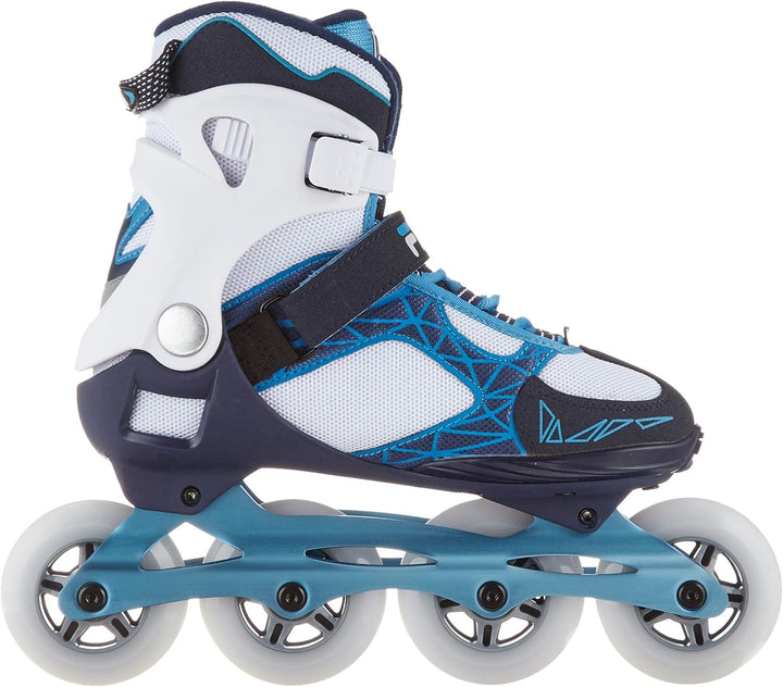 FILA Inliner Damen Legacy Pro 84, Inline-Skates mit Air Flow Belüftungssystem, Rollerblades mit bequ
