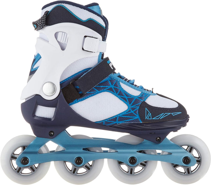 FILA Inliner Damen Legacy Pro 84, Inline-Skates mit Air Flow Belüftungssystem, Rollerblades mit bequ