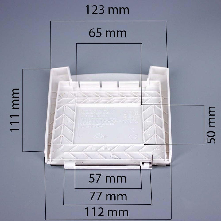 Ersatzdeckel für Aussensteckdose Wohnmobil Wohnwagen Boot Van weiss New Model Line ABS Kunststoff 13