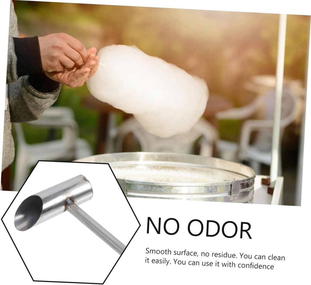 BESTonZON Marshmallow Löffel Aus Edelstahl Robuster Küchenhelfer Für Zuckerwattemaschine Für Süssigk