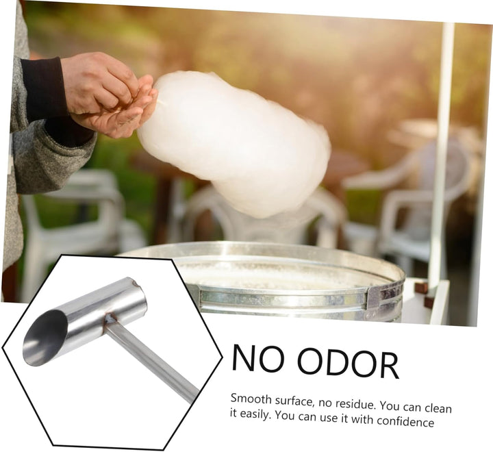BESTonZON Marshmallow Löffel Aus Edelstahl Robuster Küchenhelfer Für Zuckerwattemaschine Für Süssigk