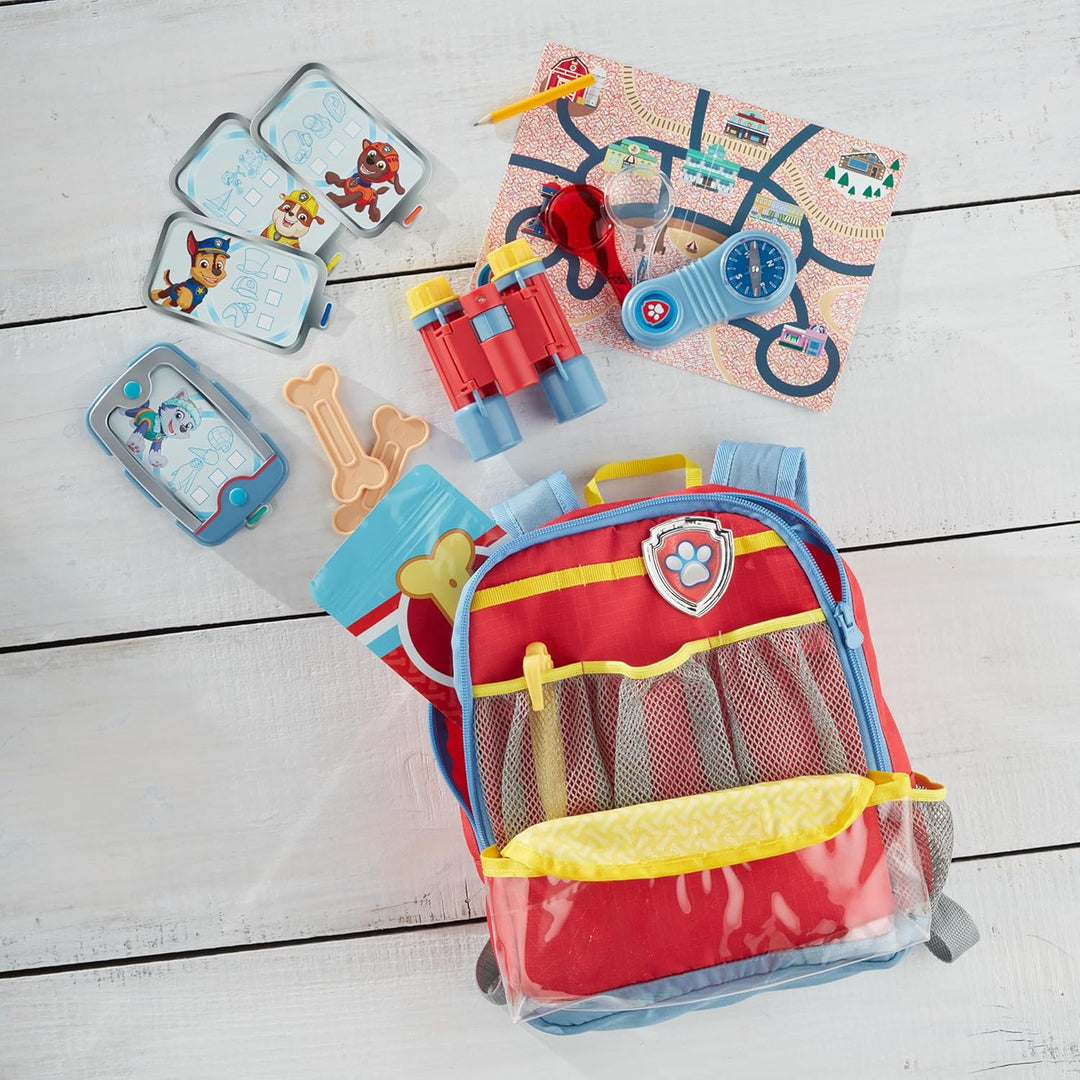 Melissa & Doug - Paw Patrol Rucksack, 15-teilig, Rettungsmission-Set, Rollenspiel, Für Kinder ab 3 J