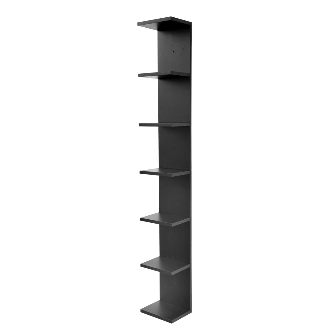 PHOENANCEE 7-stufiges Wandregal, vertikales Regal, Organizer Tall Tower Design dekoratives Wandregal