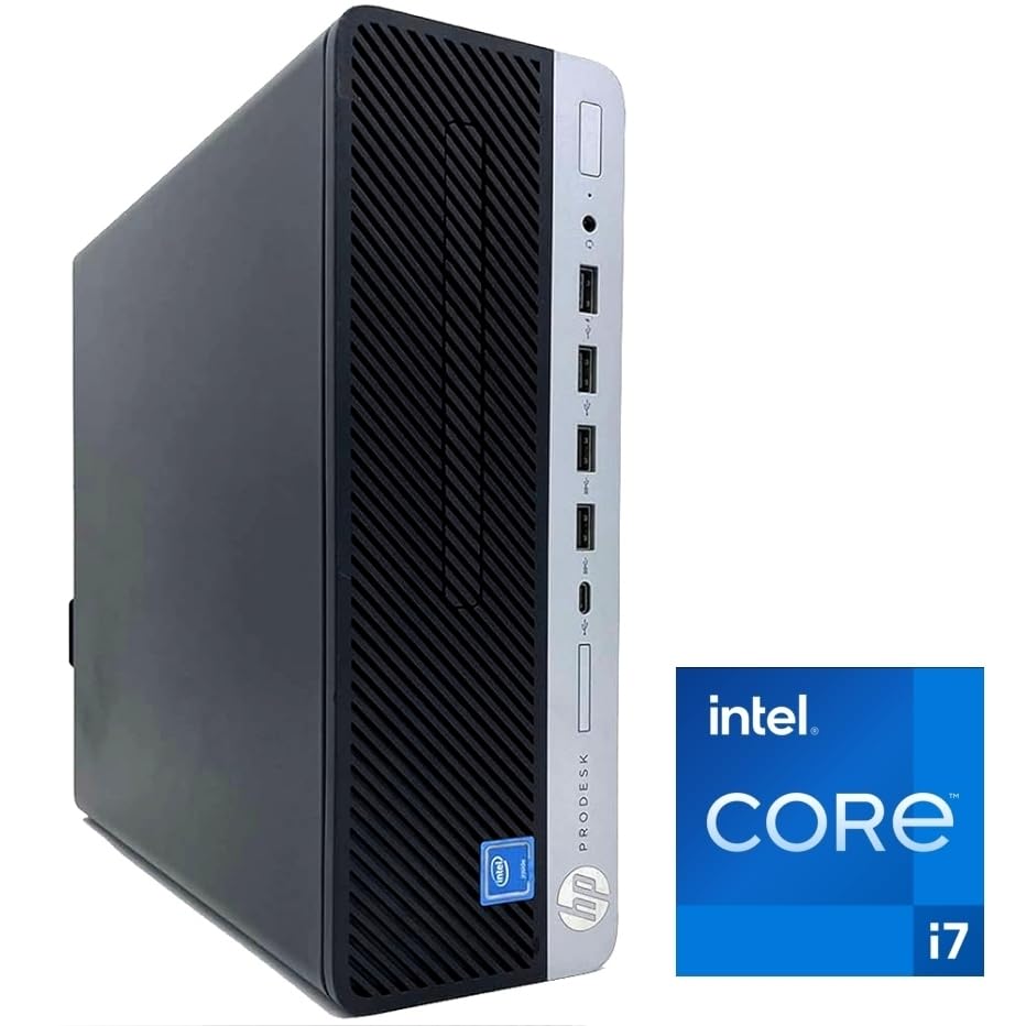 HP ProDesk 600 G4 Intel i7 8700 12-Thread 4 GHz Business Office Multimedia Computer mit 3 Jahren Gar