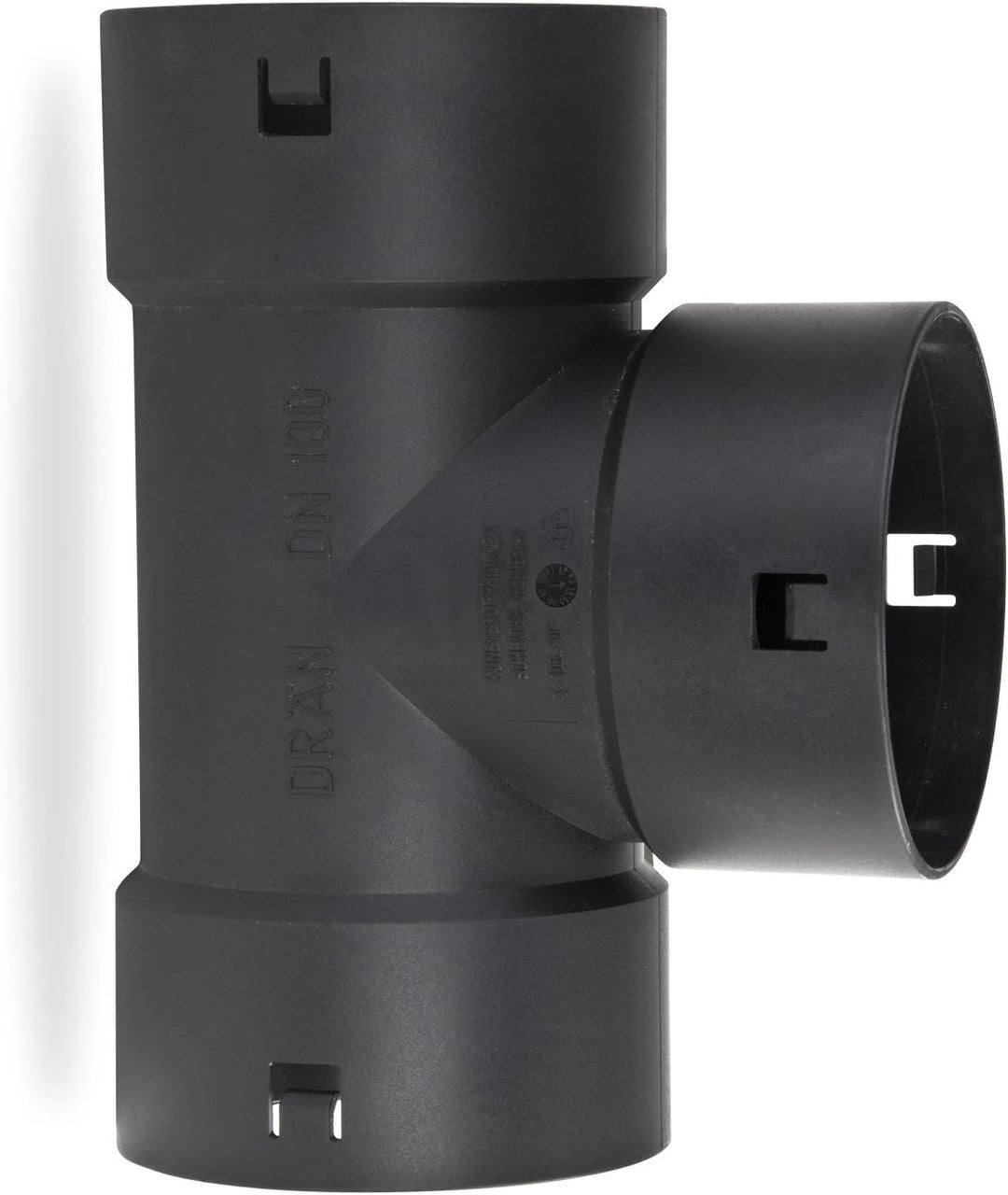 STABILO Sanitaer T-Stück DN 65 mm Abzweig Drainagerohr Drainageschlauch Dränagerohr Dränageschlauch