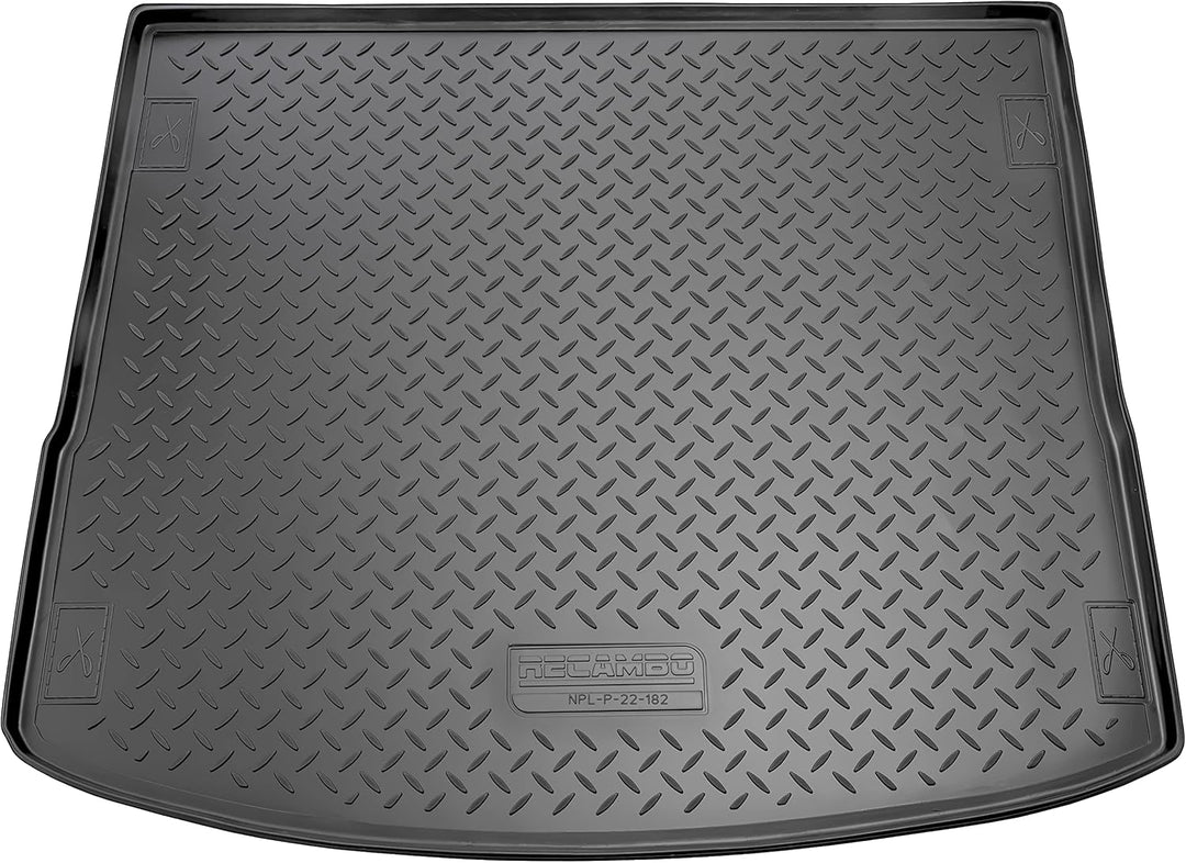 Recambo Gummi Kofferraumwanne Premium passend für Ford Focus III Kombi, Turnier | 2011-2018 | passge