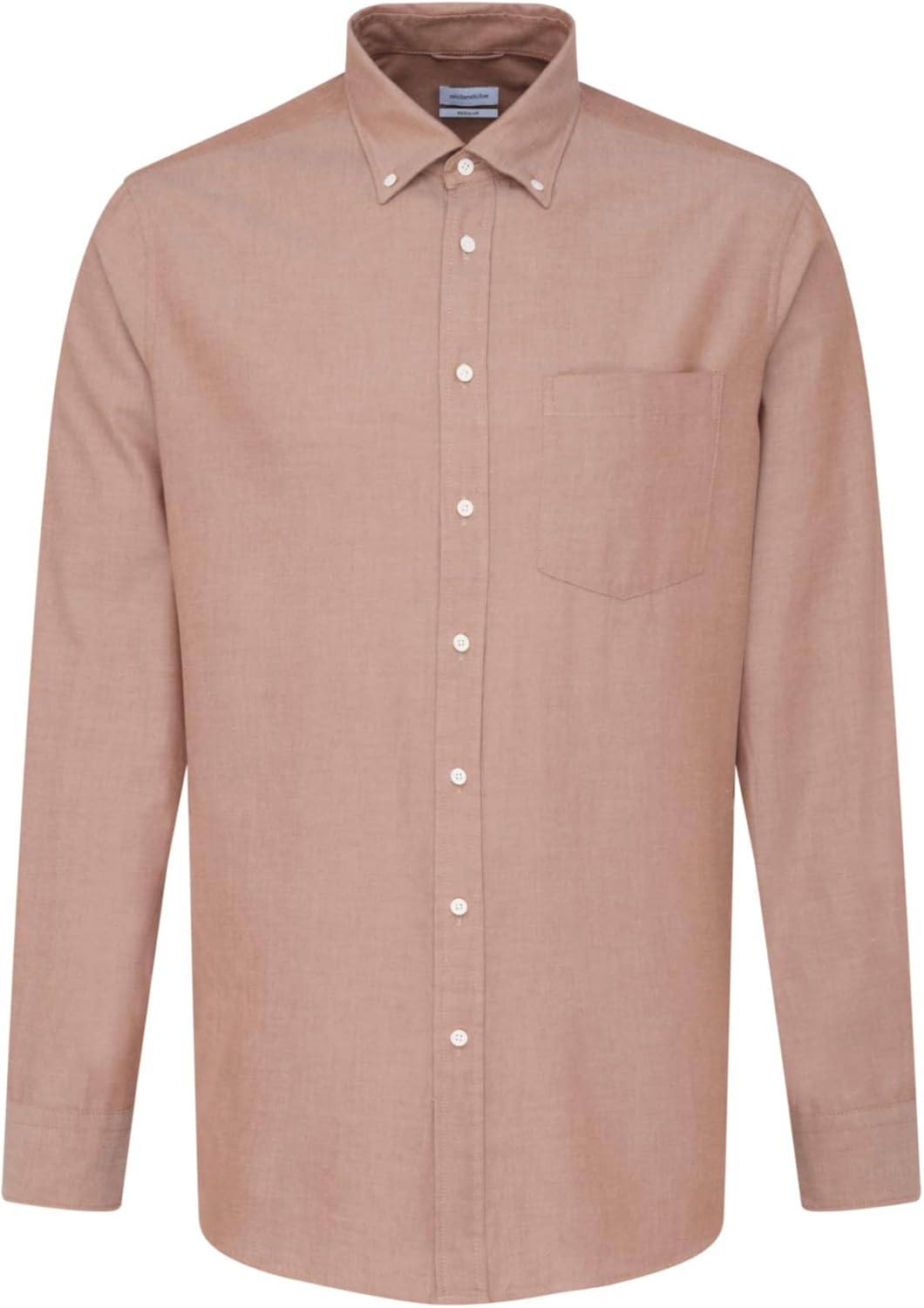 Seidensticker Herren Hemd 42 Braun, 42 Braun