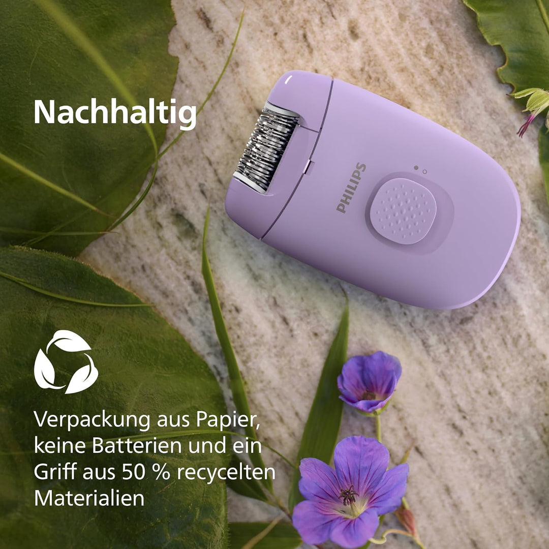 Philips Epilierer Series 2000, kabelgebundener Epilierer für Körper und empfindliche Bereiche, epili
