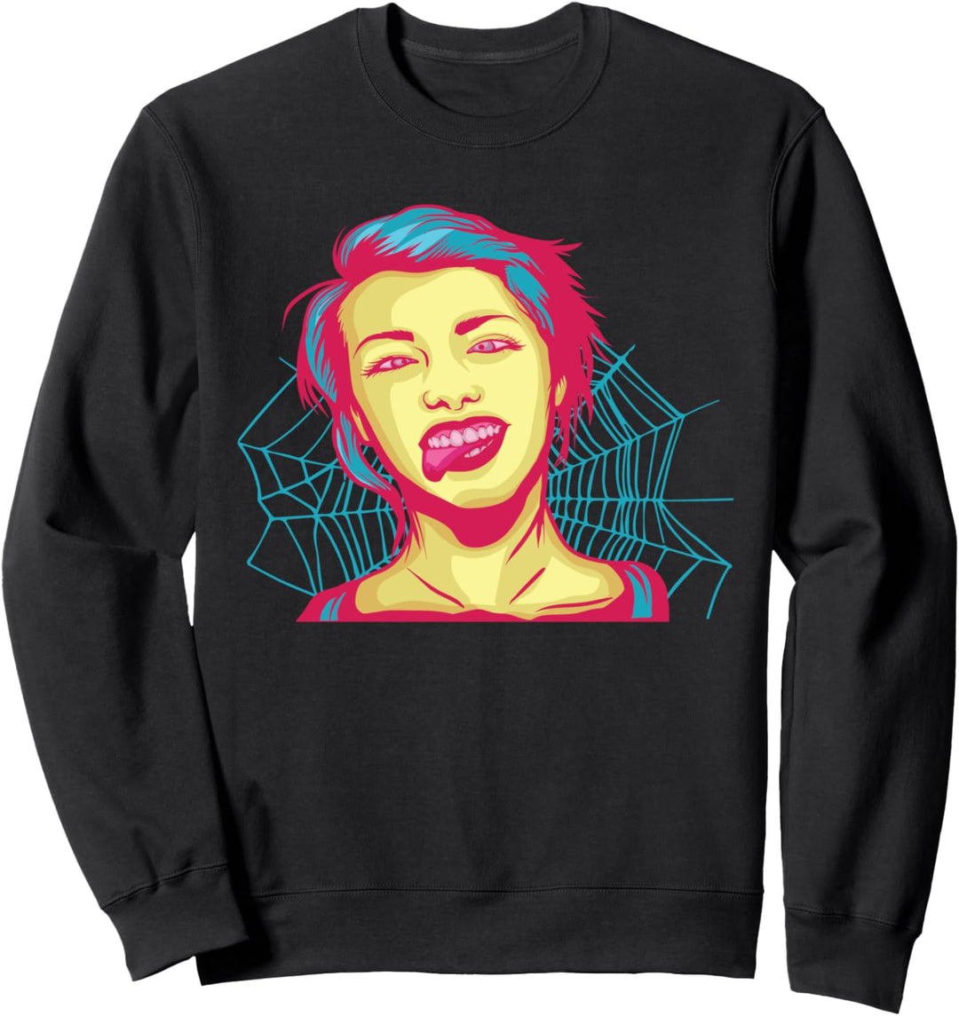 Punkrock-Ästhetik Punkrocker Grunge Sweatshirt