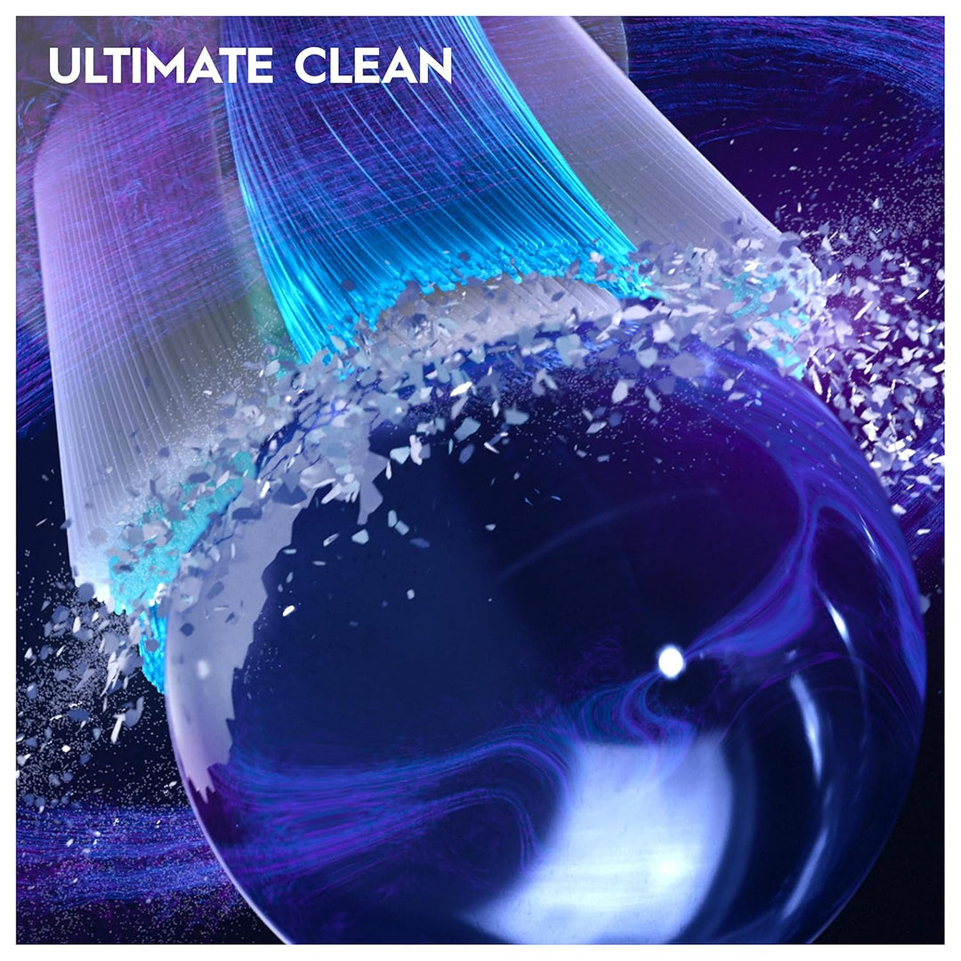 Oral-B iO Ultimative Reinigung Aufsteckbürsten für elektrische Zahnbürste, 4 Stück, ultimative Zahnr