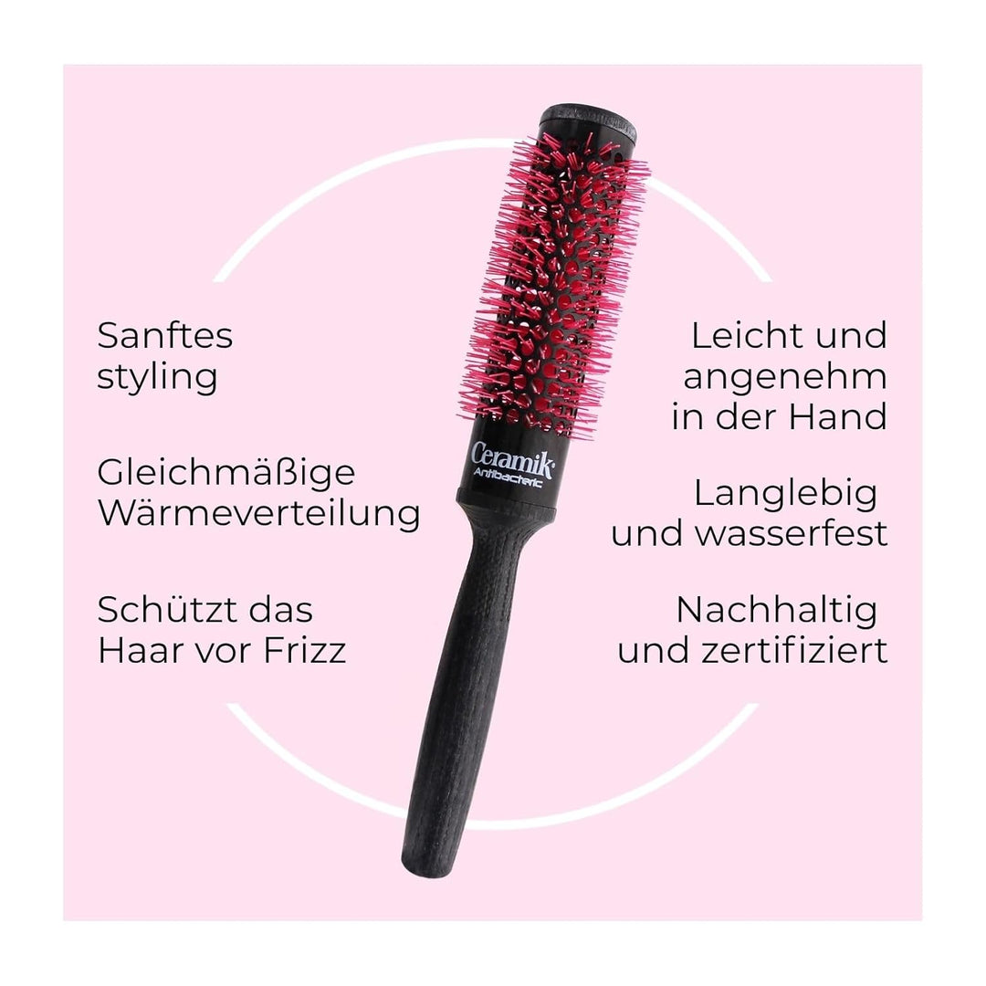 Tek professionelle thermobürste ANTIBACTERIC OXY mit Keramikhülse, Durchmesser 30 mm