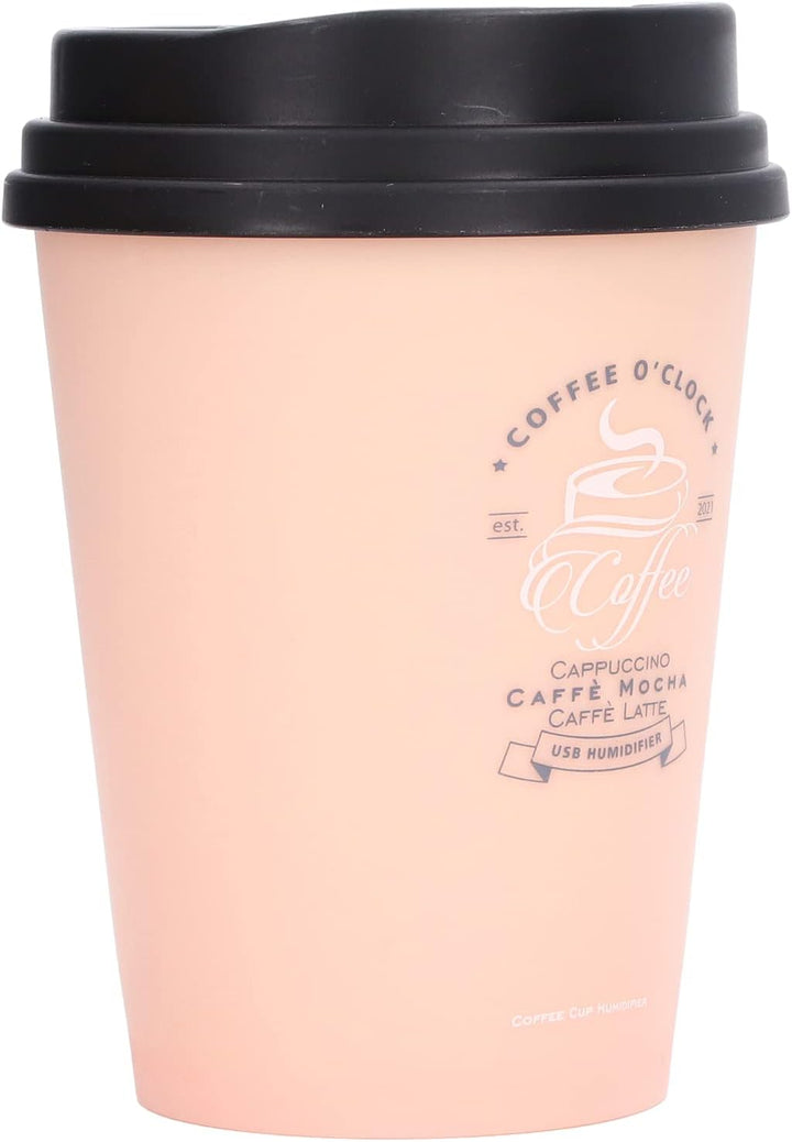 Schreibtisch-Luftbefeuchter, USB-Luftbefeuchter, 300 Ml, Kaffeetasse, Geröusc, Automatische Abschalt