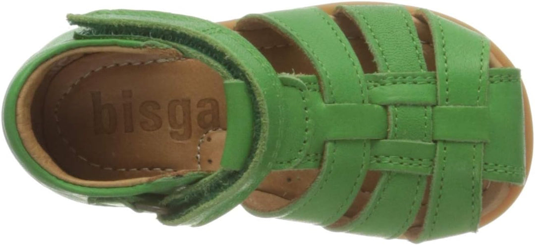 Bisgaard Unisex Kinder Carly Sandal 21 EU Grün, 21 EU Grün
