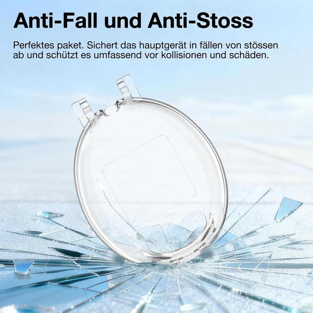 Für Tamagotci Original, Transparenter PC-Flip-Schutzcase, leicht zu montieren, Kratzfest & schützend