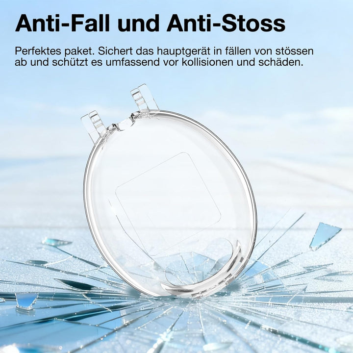 Für Tamagotci Original, Transparenter PC-Flip-Schutzcase, leicht zu montieren, Kratzfest & schützend