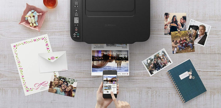 Canon PIXMA TS3452 Multifunktionsgerät DIN A4 (Scanner, Kopierer, Drucker, 4800 x 1200 DPI, LCD, WLA