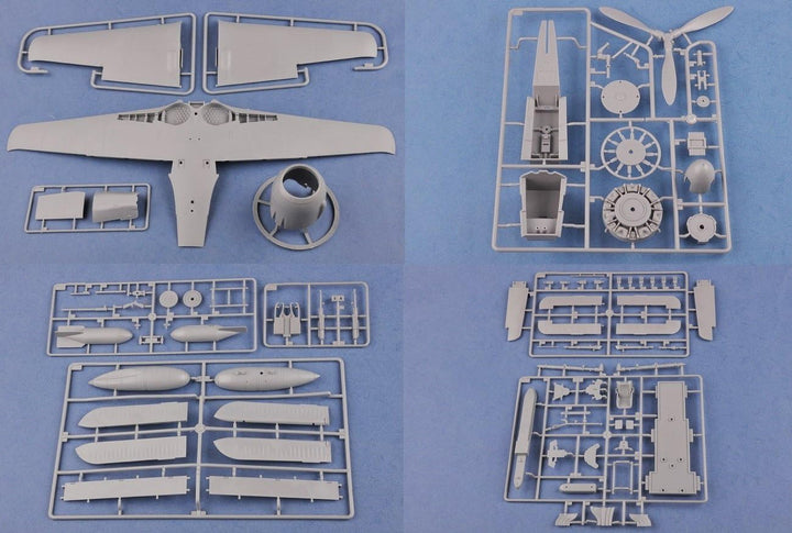 Hobby Boss 81802 Modellbausatz Focke Wulf FW 190A-5, verschieden