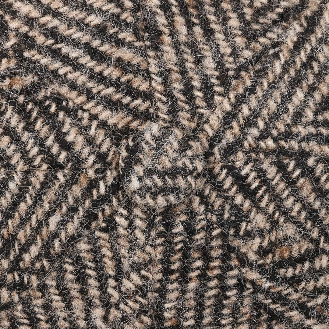 Stetson Hatteras Herringbone Flatcap - Schirmmütze - Klassischer Stil - Herrenmütze aus Schurwolle -