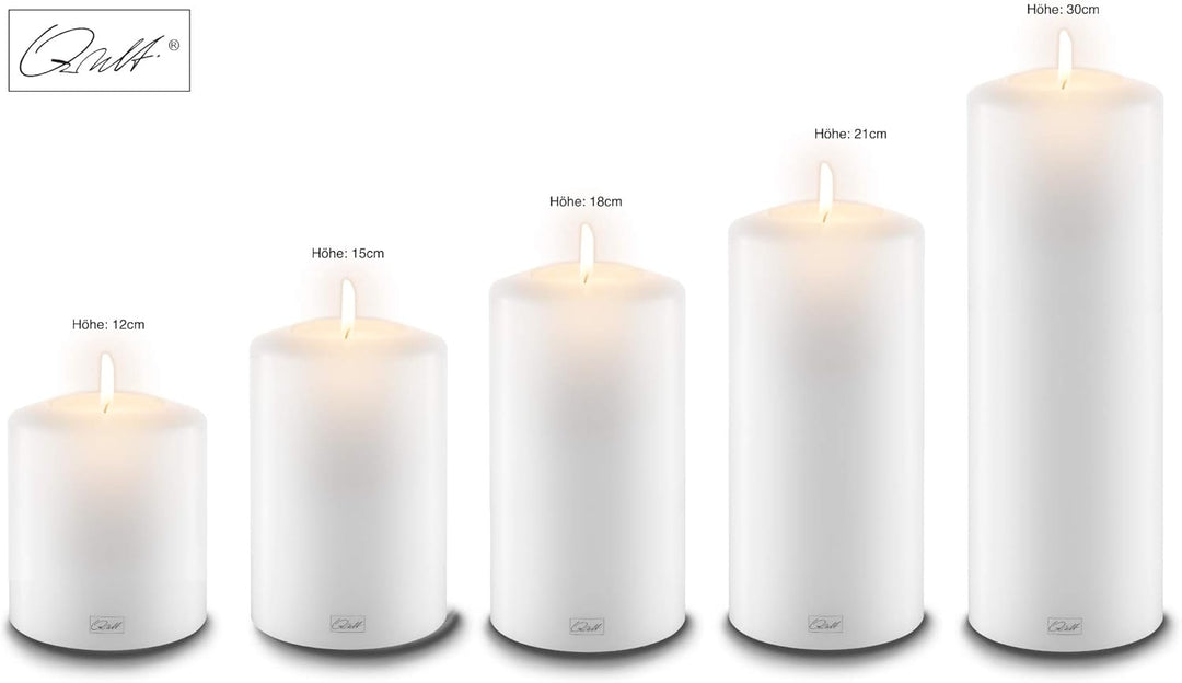 Qult Farluce Classic • Teelichthalter in Kerzenform • Kerze • Kunststoffkerze in Kerzenoptik • Teeli