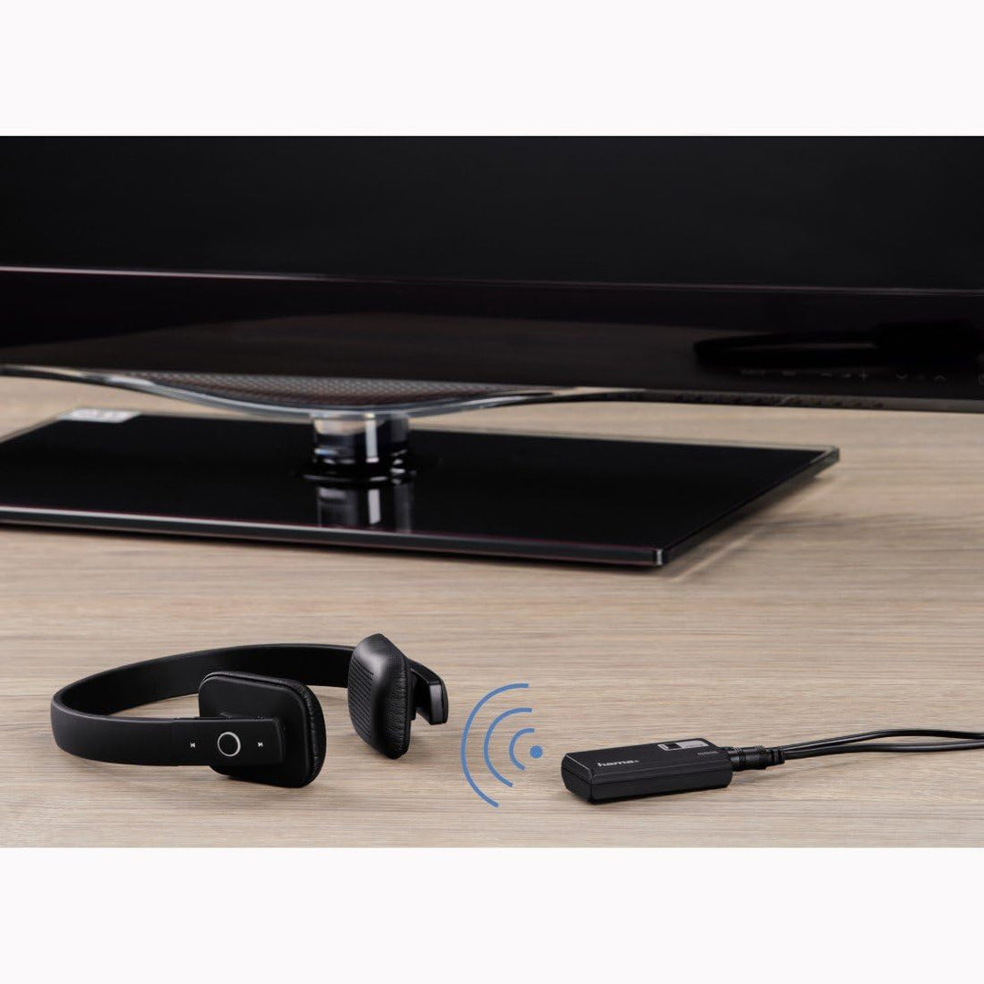 Hama Bluetooth Audio Sender Twin (Empfänger Adapter zur gleichzeitigen Übertragung an 2 Kopfhörer od