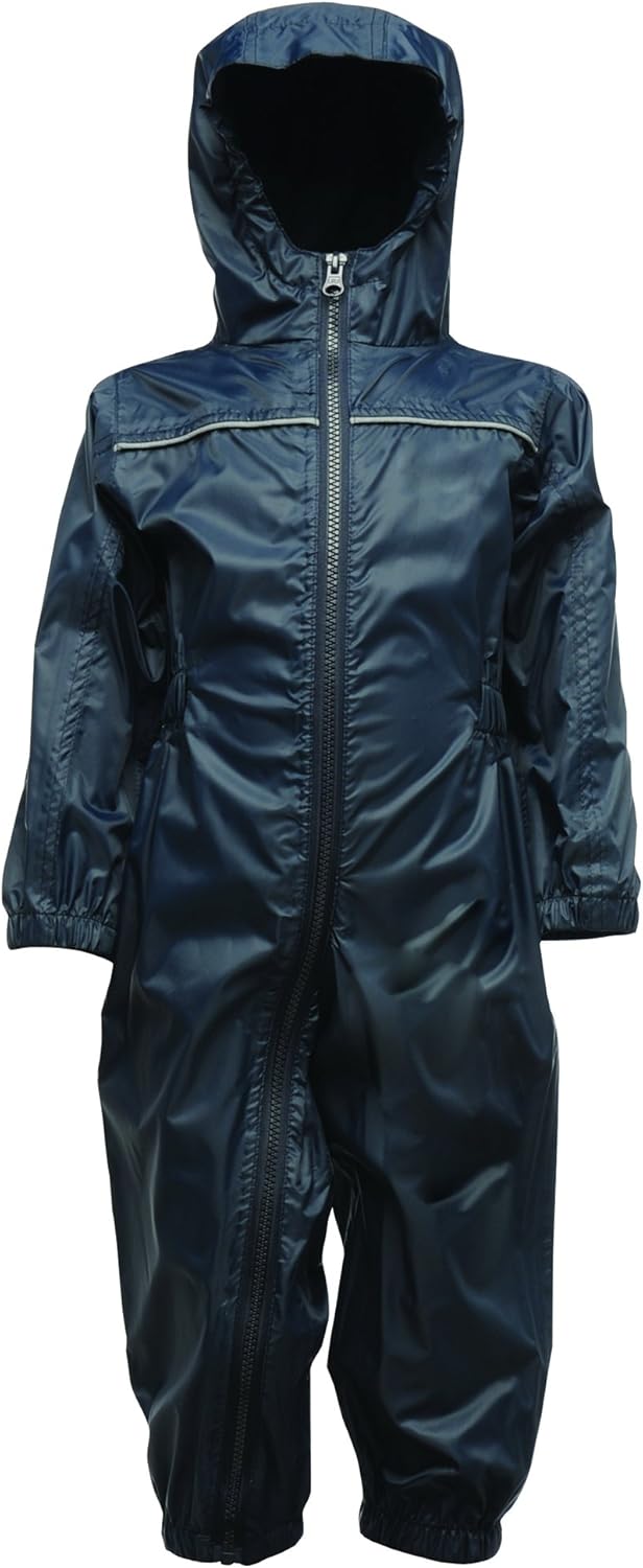 Regatta Jungen Professional Kids Paddle Waterproof & Breathable Lightweight All-in-one Rain Suit Wit