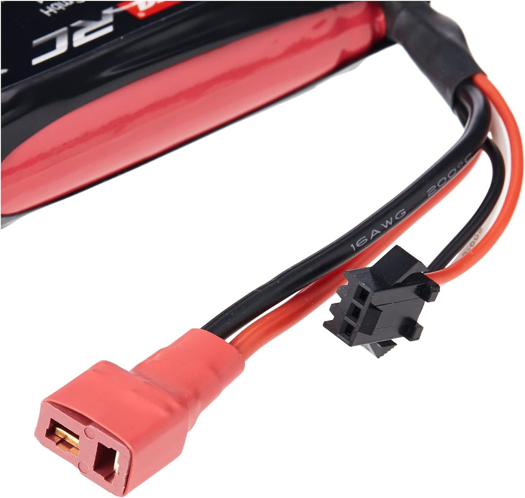 Carrera RC LiFePo4 AKKU 6,4V 900mAH 9,5A & Lifepo4 Akku 6,4v 1300mah 13a Bundle mit AKKU 6,4v, Bundl