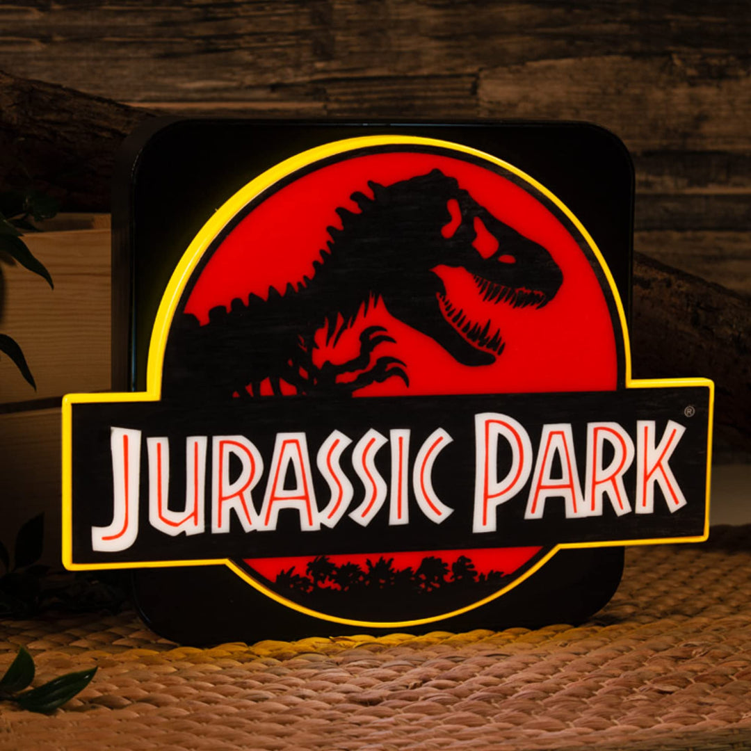 Numskull Lampe, Plastik, Mehrfarbig, 25.7 x 21.6 x 8.7 cm, NS2403 Jurassic Park Lampe, Jurassic Park