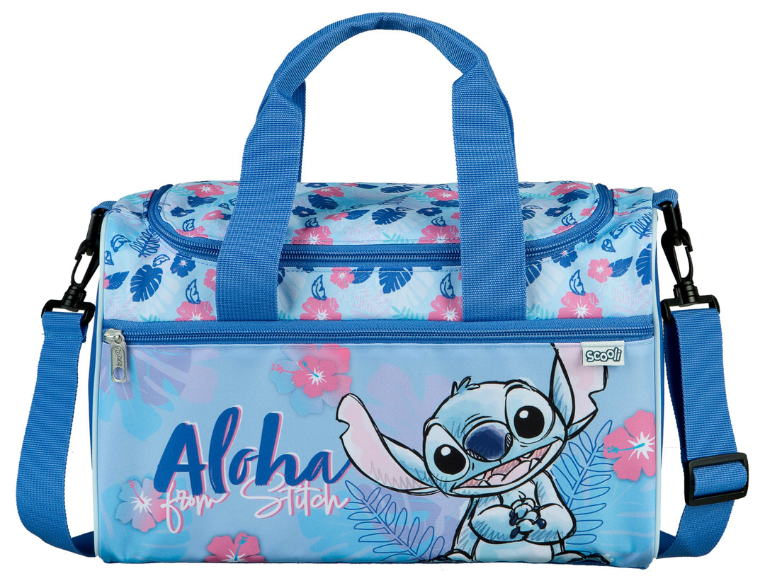 Scooli - Sporttasche für Kinder - 23 x 35 x 16 cm - geräumiges Hauptfach - Verstellbarer Schultergur