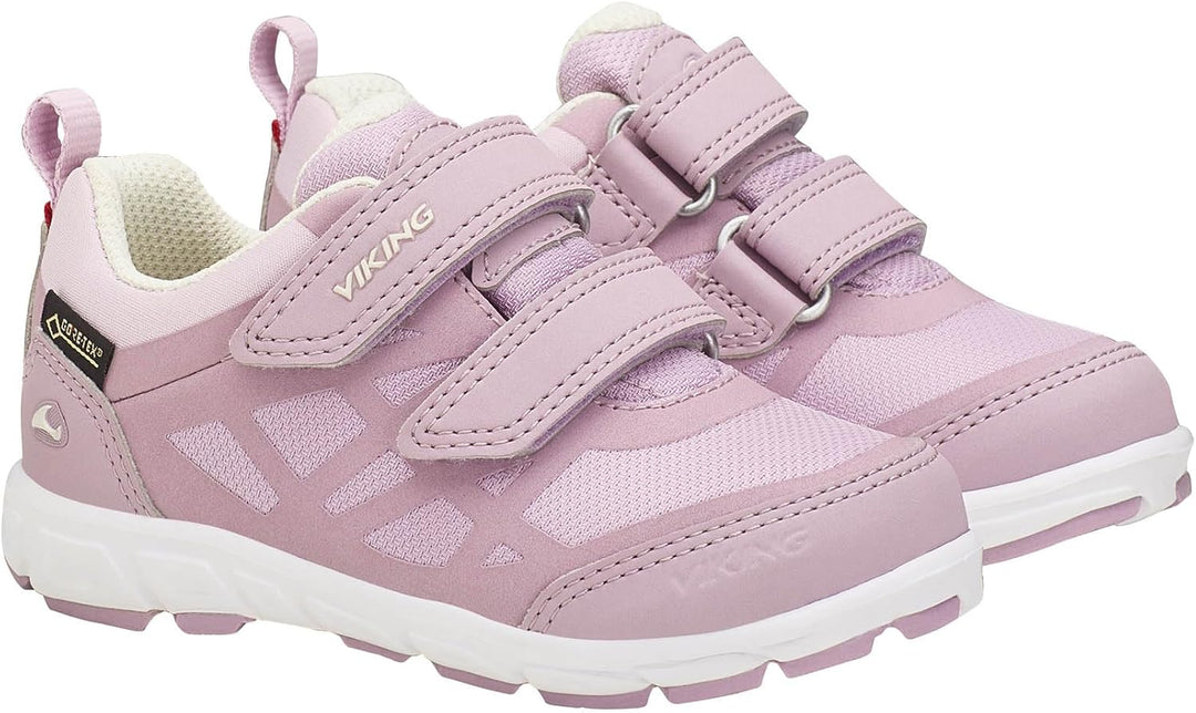 Viking Unisex Kid's Veme Low GTX R Walking Shoe 22 EU Light Pink, 22 EU Light Pink