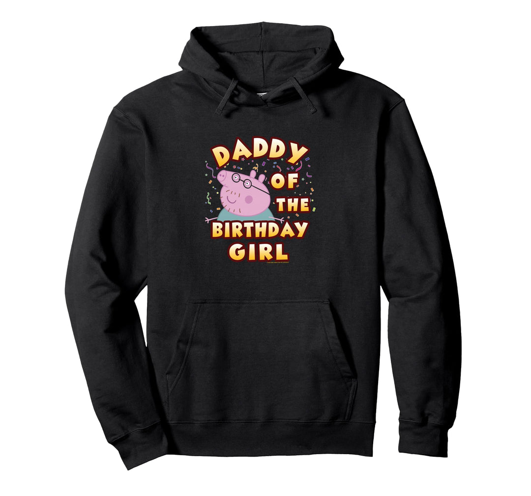 Peppa Pig Daddy Of The Alles Gute zum Geburtstag Girl Pullover Hoodie