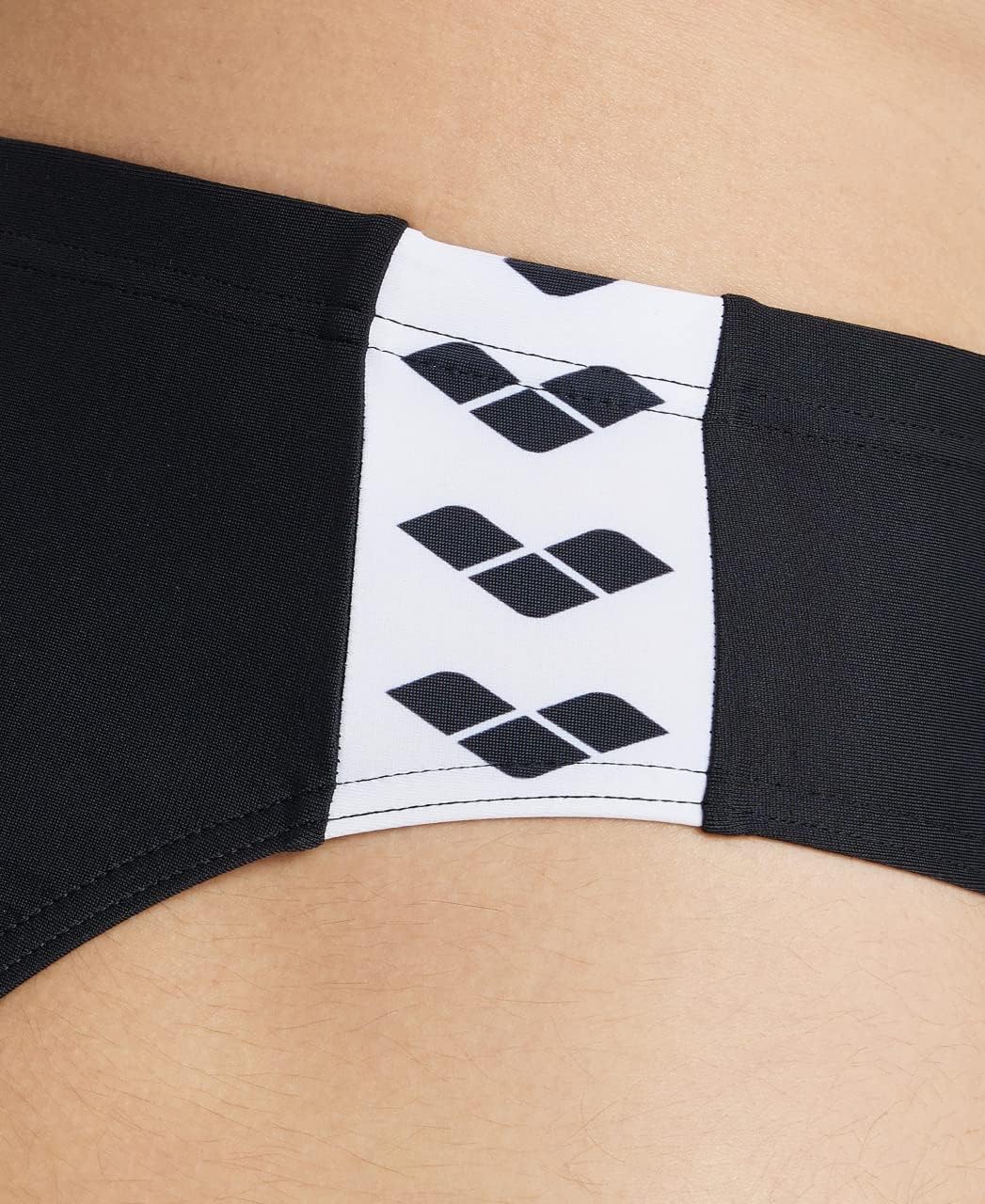 ARENA Herren Men's Icons Swim Briefs Solid Badehosen Slip (1er Pack) 44 Schwarz, 44 Schwarz