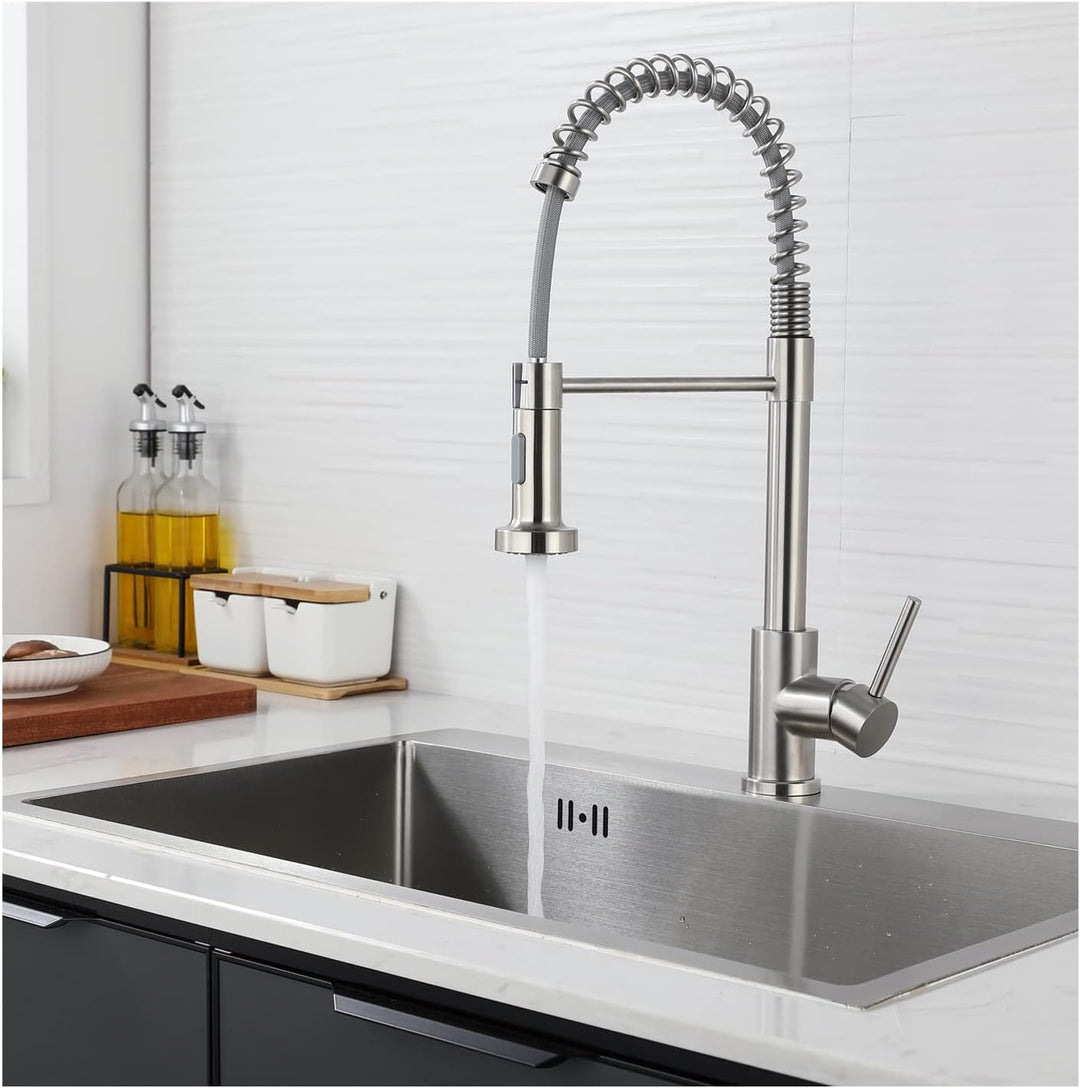 Wasserhahn Küche - Küchenarmatur mit Brause Ausziehbar 360° Schwenkbar Spültischarmatur Küche Mischb