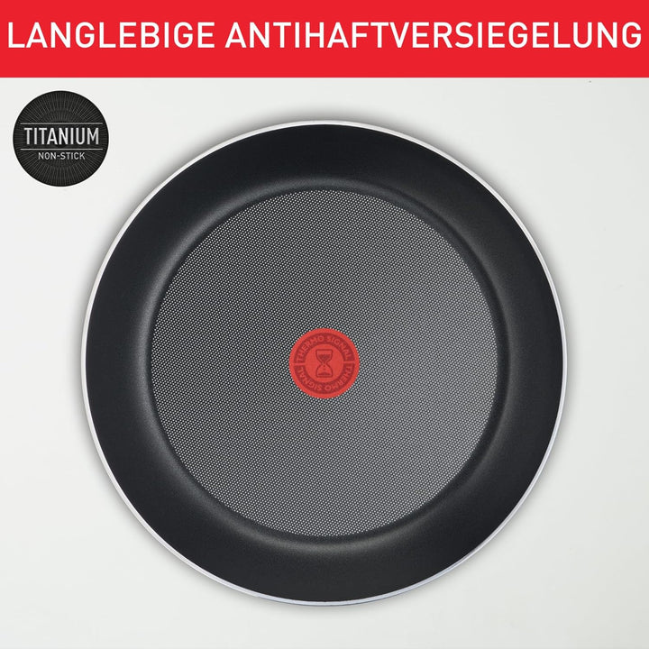 Tefal Ingenio Easy ON Töpfe & Pfannen Set, 20-teilig, stapelbar, abnehmbarer Griff, platzsparend, an