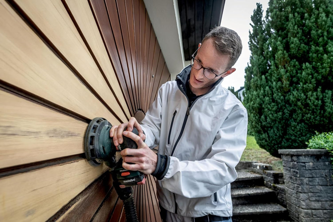 metabo Akku-Exzenterschleifer SXA 18 LTX 150 BL - 18 V, 150 mm Schleifteller-Ø - Multilochung, Drehz