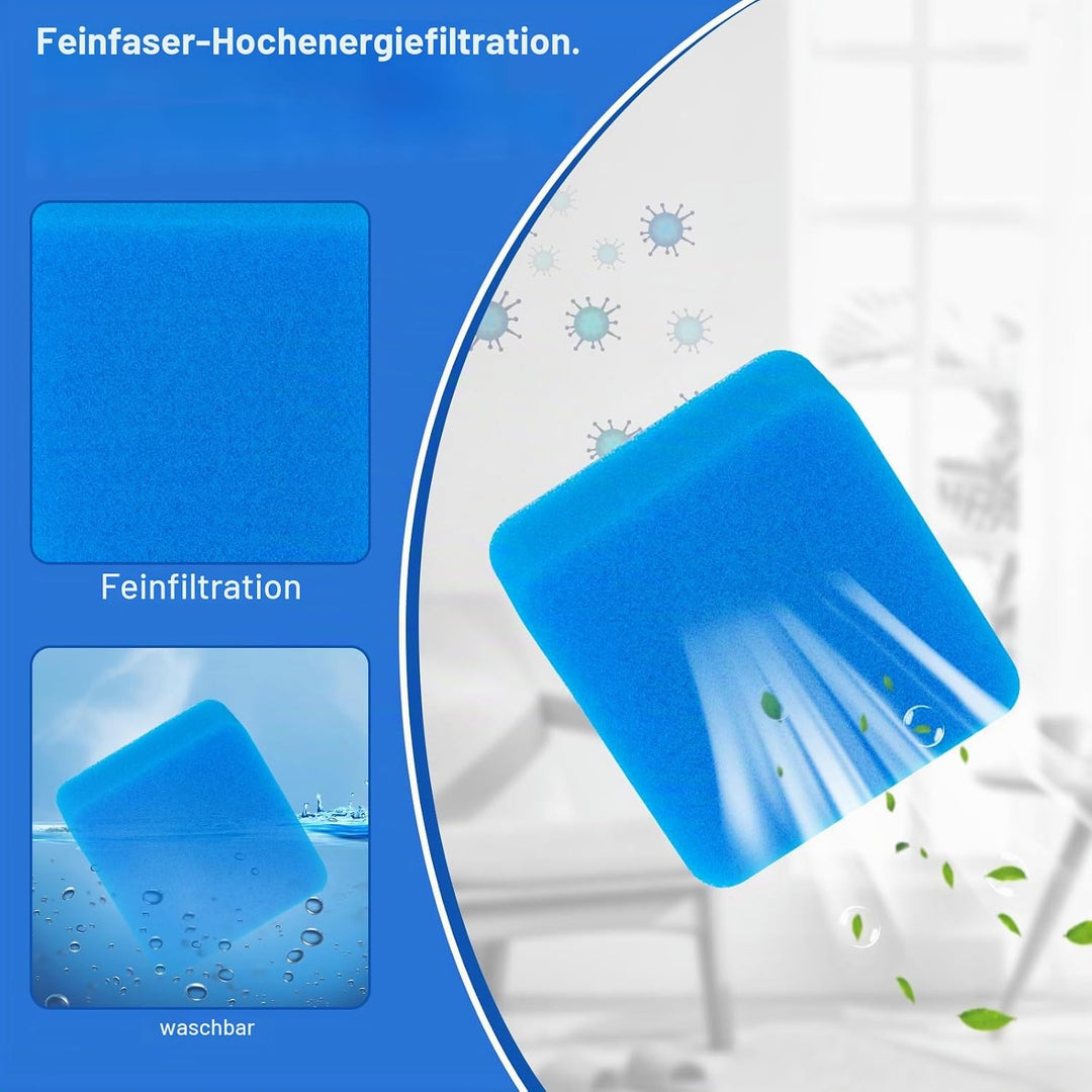 Rollenbürste und Filter Zubehörset für JONR ED12 Staubsauger, für Eureka NEW430 Nass Trockensauger,