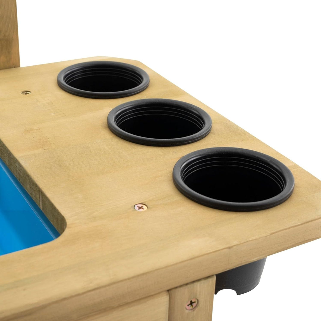 TP Toys Pflanzbank – eine Gartenstation zum Anbau Ihres eigenen Gemüse, Pflanzen und Blumen – ideal