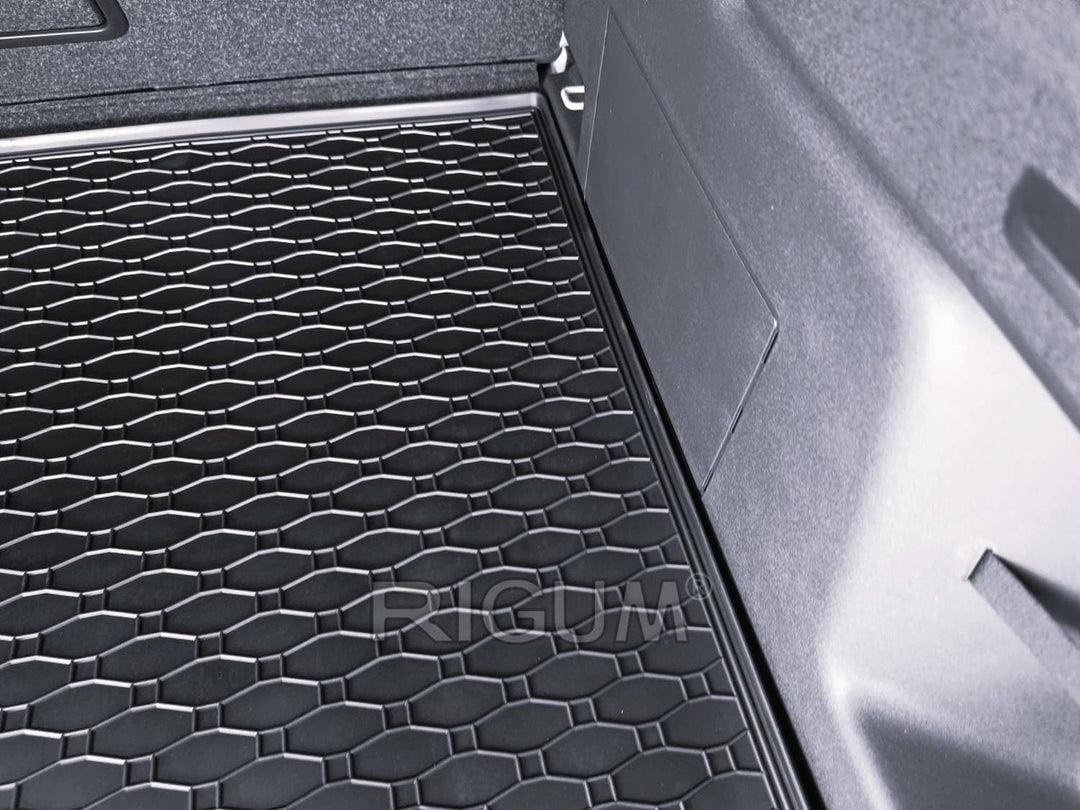 AZUGA Gummi Kofferraummatte für Skoda Elroq ab 2025 vertiefter Standardbode
