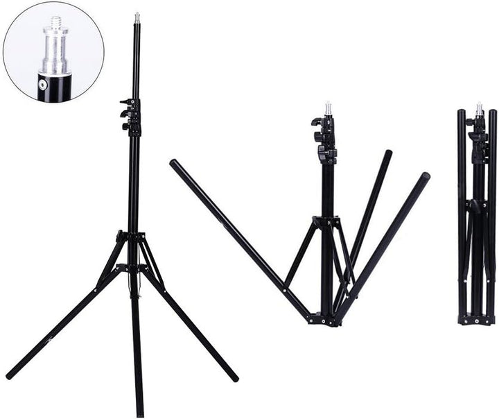 YIDOBLO FS-480II 5500K Bio-Farbkamera Foto / Studio / Telefon / Video 18 '' 480 LED Ringlicht LED La