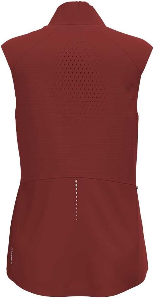 Odlo Damen Zeroweight Warm_313651 Laufweste XS spiced apple, XS spiced apple