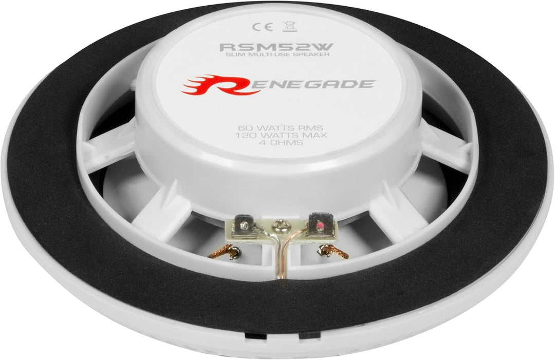 Renegade RSM52W 2-Wege Einbau-Lautsprecher 120 W Inhalt: 1 St.