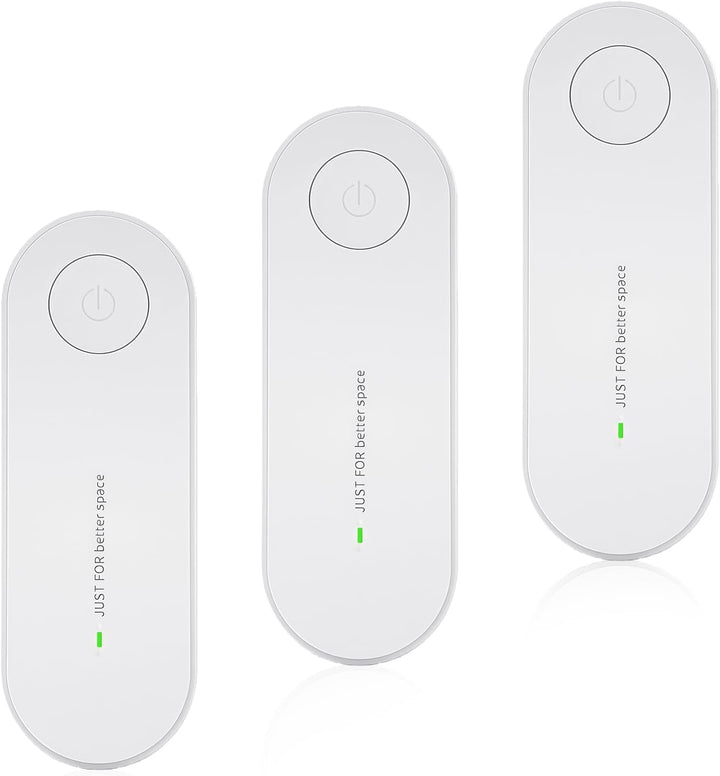 Flintronic Air Purifier, 3PCS Plug in Air Purifier IonizerGenerator, Negativ Ionen Luftreiniger für