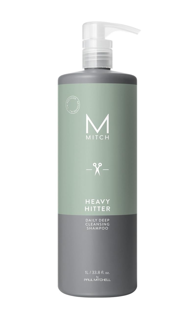 Paul Mitchell MITCH Heavy Hitter Deep Cleansing Shampoo - tiefenreinigendes Pflege-Shampoo für Männe