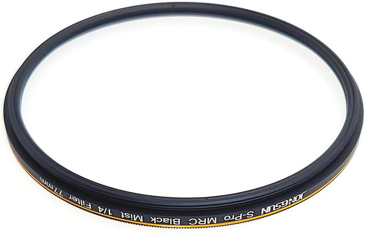 JONGSUN S-Pro MRC Black Mist 1/4 Filter 77mm, Schwarzer Soft Pastell Traum Film Spezialeffekte Filte