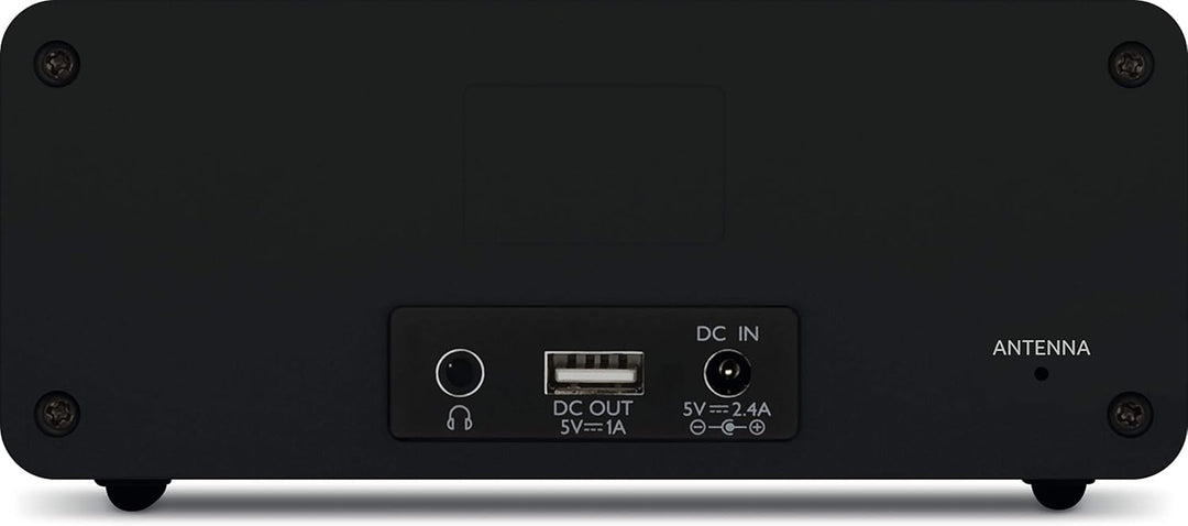 TechniSat DIGITRADIO 52 – Stereo DAB Radiowecker (Uhren Radio, Wecker, DAB+, UKW, Snooze-Funktion, S