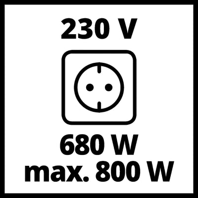 Einhell Stromerzeuger (Benzin) TC-PG 10/E5 (680 Watt, sauberer 2-Takt-Antriebsmotor, 230 V-Steckdose