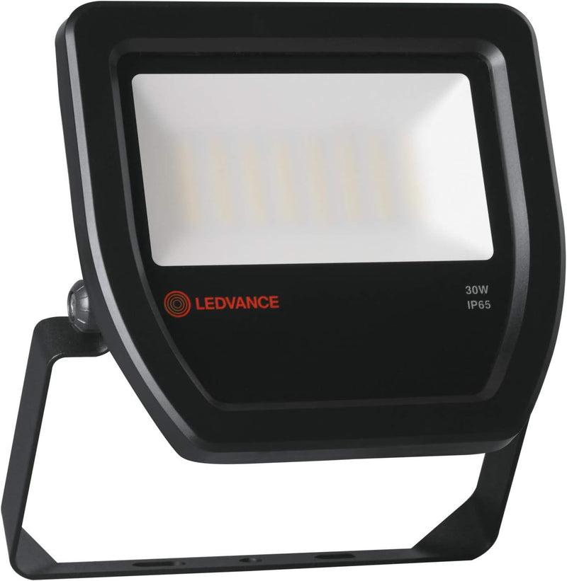 LEDVANCE Fluter LED: für Wand/Decke/Boden, FLOODLIGHT 30, 30 W, 220…240 V, Warm White, 3000 K, Gehäu