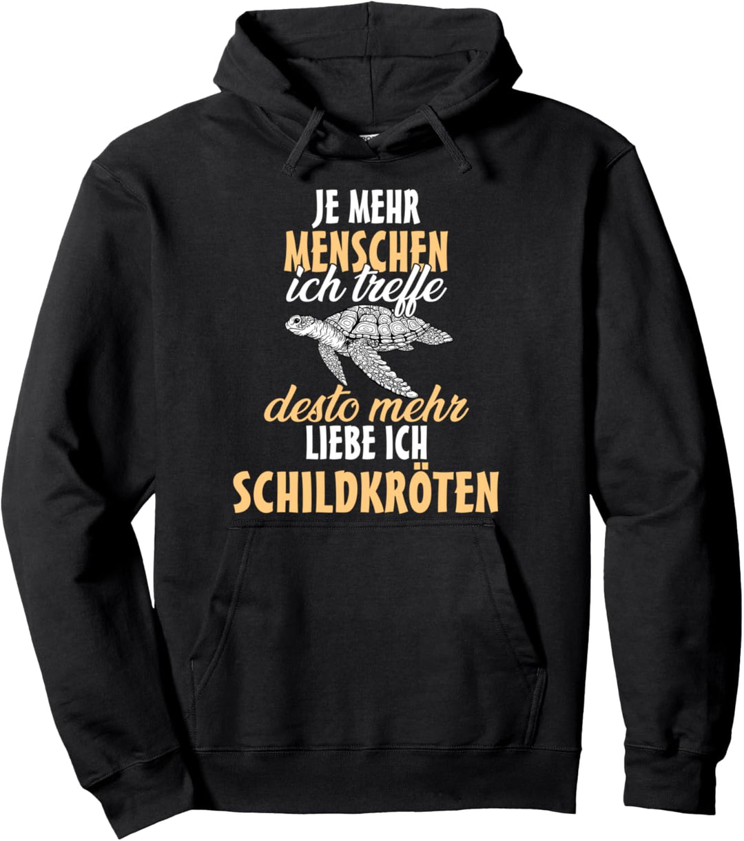 Schildkröte Zootier Schildkröten Pullover Hoodie