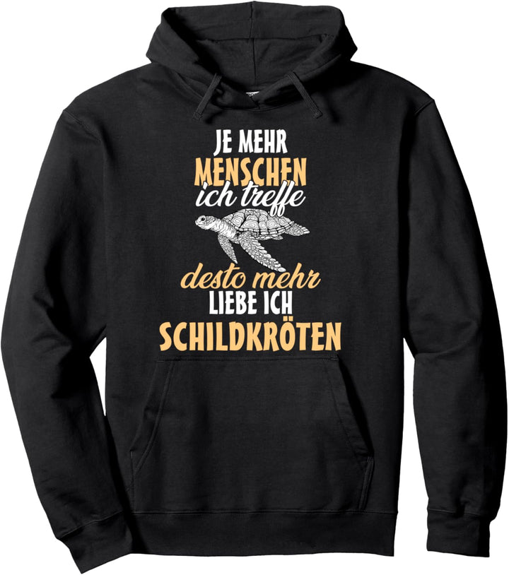 Schildkröte Zootier Schildkröten Pullover Hoodie